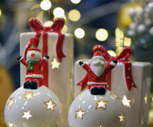 Επιτραπέζιος Χριστουγεννιάτικος Στολισμός