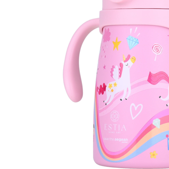ΘΕΡΜΟΣ ΠΑΙΔΙΚΟ BUBBLE BOTTLE SAVE THE AEGEAN 300ml RAINBOW DREAMS