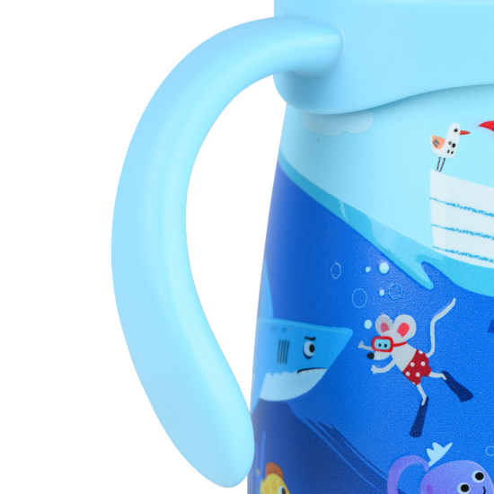 ΘΕΡΜΟΣ ΠΑΙΔΙΚΟ BUBBLE BOTTLE SAVE THE AEGEAN 300ml OCEAN PLAY