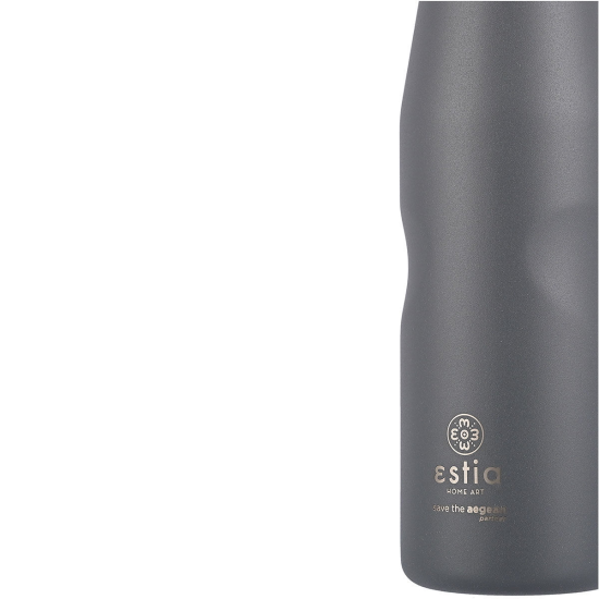 ΘΕΡΜΟΣ TRAVEL FLASK SAVE THE AEGEAN 500ml FJORD GREY