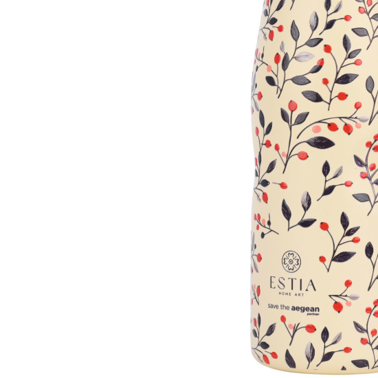 ΘΕΡΜΟΣ TRAVEL FLASK SAVE THE AEGEAN 500ml BLOOM BEIGE