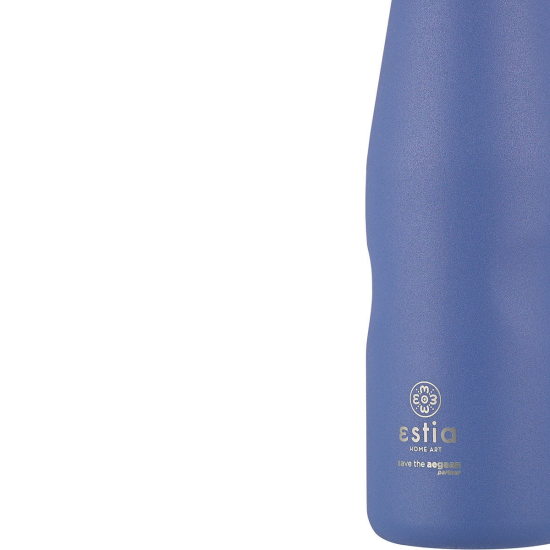 ΘΕΡΜΟΣ TRAVEL FLASK SAVE THE AEGEAN 500ml DENIM BLUE