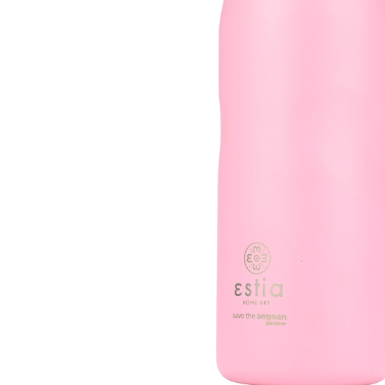 ΘΕΡΜΟΣ TRAVEL FLASK SAVE THE AEGEAN 750ml BLOSSOM ROSE