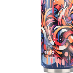 ΘΕΡΜΟΣ TRAVEL CUP SAVE THE AEGEAN 500ml VIBRANT VORTEX