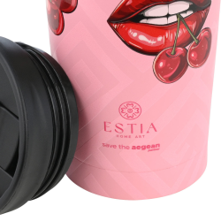 ΘΕΡΜΟΣ TRAVEL MUG SAVE THE AEGEAN 350ml BLUSH POP