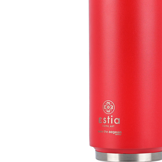 ΘΕΡΜΟΣ TRAVEL CUP SAVE THE AEGEAN 500ml SCARLET RED