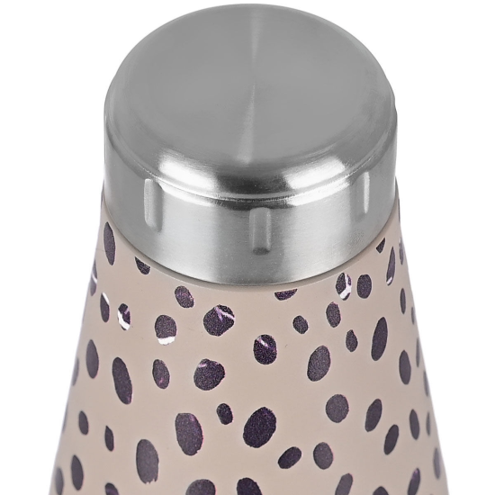 ΘΕΡΜΟΣ TRAVEL FLASK SAVE THE AEGEAN 500ml LEOPARD TAUPE