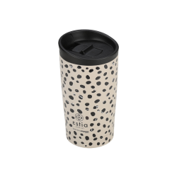 ΘΕΡΜΟΣ TRAVEL MUG SAVE THE AEGEAN 350ml LEOPARD TAUPE