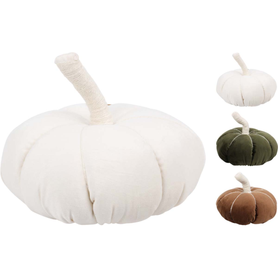 Κολοκύθα από Ύφασμα 20x15cm 3Σχδ