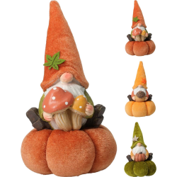 Νάνος με Κολοκύθα 20cm 3Σχδ 11x10x20cm