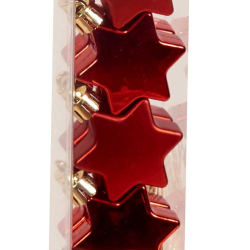 ΠΛΑΣΤΙΚΟ ΚΡΕΜΑΣΤΟ ΑΣΤΕΡΙ ΚΟΚΚΙΝΟ (ΤΙΜΗ ΤΕΜΑΧΙΟΥ)