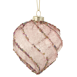 ΓΥΑΛΙΝΗ ΜΠΑΛΑ-ΔΑΚΡΥ ΡΟΖ ΔΙΑΦΑΝΟ 8ΕΚ