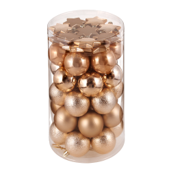 ΠΛΑΣΤΙΚΕΣ ΜΠΑΛΕΣ ΜΕ ΑΣΤΕΡΙΑ ΣΕΤ 50 ΤΕΜ ΣΑΜΠΑΝΙ 60ΜΜ