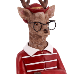 ΤΑΡΑΝΔΟΣ ΠΟΛΥΡΕΖΙΝΗΣ  ΚΟΚΚΙΝΟΣ 13Χ10Χ23 CM