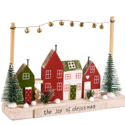 ΞΥΛΙΝΟ ΣΠΙΤΑΚΙ ΚΟΚΚΙΝΟ 2ΣΧ ΑΣΣ 22Χ5Χ15 EK