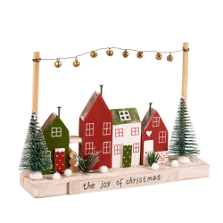 ΞΥΛΙΝΟ ΣΠΙΤΑΚΙ ΚΟΚΚΙΝΟ 2ΣΧ ΑΣΣ 22Χ5Χ15 EK