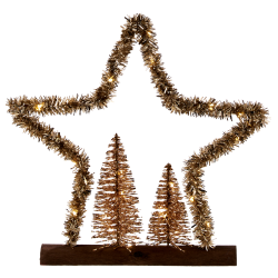 ΕΠΙΤΡΑΠΕΖΙΟ ΔΙΑΚ/ΚΟ ΑΣΤΕΡΙ/ΗΜΙΚΥΚΛΙΟ ΧΡΥΣΟ 37CM 40LED