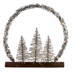 ΕΠΙΤΡΑΠΕΖΙΟ ΔΙΑΚ/ΚΟ ΑΣΤΕΡΙ/ΗΜΙΚΥΚΛΙΟ ΑΣΗΜΙ 37CM 40LED