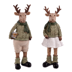 ΤΑΡΑΝΔΟΣ ΠΟΛΥΡΕΖΙΝΗΣ ΠΡΑΣΙΝΟ-ΚΑΦΕ 9Χ6,5Χ25 CM ΣΕ 2 ΣΧΕΔΙΑ