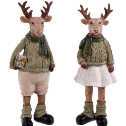 ΤΑΡΑΝΔΟΣ ΠΟΛΥΡΕΖΙΝΗΣ ΠΡΑΣΙΝΟ-ΚΑΦΕ 9Χ6,5Χ25 CM ΣΕ 2 ΣΧΕΔΙΑ