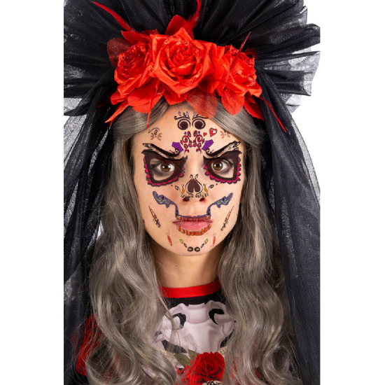 Τατουάζ Προσώπου Σκελετός