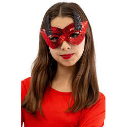 Μάσκα Devil Με Πούλιες
