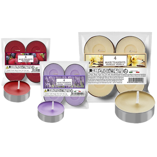 Κεριά Ρεσώ Γίγας Αρωματικά 10h 4τεμ