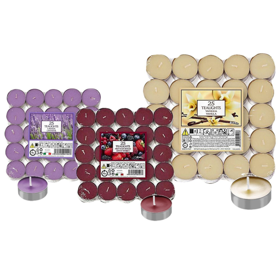 Κεριά Ρεσώ Αρωματικά 4h πακ=25τεμ