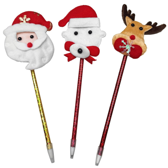 Στυλό με Φιγούρα Χριστουγέννων 23cm