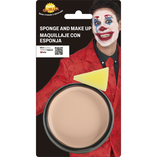 MAKE UP ΠΑΛΕΤΑ ΜΕ ΣΦΟΥΓΓΑΡΑΚΙ  "ΜΠΕΖ"