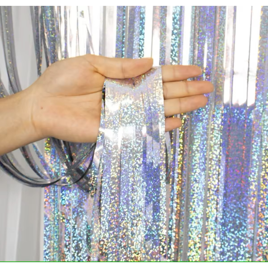 ΚΟΥΡΤΙΝΑ ΑΣΗΜΙ ΣΕ ΜΕΤΑΛΛΙΖΕ ΙΡΙΔΑ. ΔΙΑΣΤΑΣΕΩΝ 200x100εκ