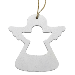 Στολίδι Ξύλινο Αγγελούδι 7x6 cm