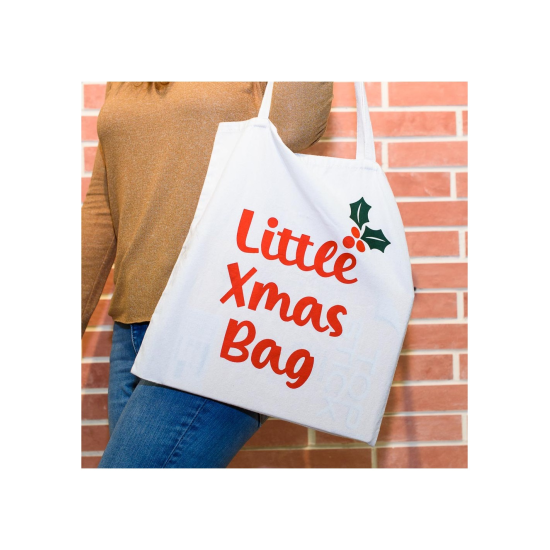 Christmas Shopper Bag - Χριστουγεννιάτικη Τσάντα 3σχ. 36x39εκ.