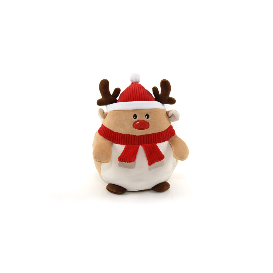 Χριστουγεννιάτικα Λούτρινα Squishy 20εκ. 4σχ.