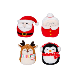 Squishy Χριστουγεννιάτικες Φιγούρες σε 4 σχέδια 17εκ.