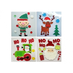 Διακοσμητικά Ζελέ Παραθύρου 4σχ. Μ20εκ. Χ Υ24.5εκ