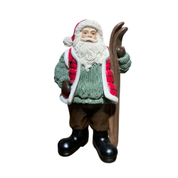 Άγιος Βασίλης Πολυρεζίν 15x11x25cm