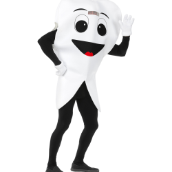 Στολή Μασκότ Ενηλίκων Δόντι