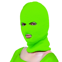 Κουκούλα Κουκουλοφόρου Πράσινη Fluo