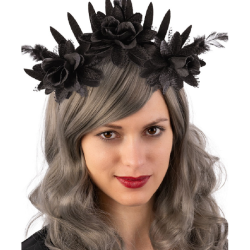 Στέκα Στέμμα Λουλούδια Μαύρη