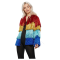 Στολή Ενηλίκων Tinser Festival Jacket Rainbow (Large)