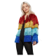 Στολή Ενηλίκων Tinser Festival Jacket Rainbow (Large)