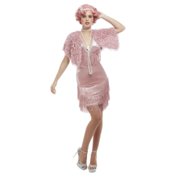 Στολή Ενηλίκων 20's Short Flapper Μ / L.