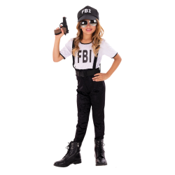Στολή Παιδική Fbi Girl.