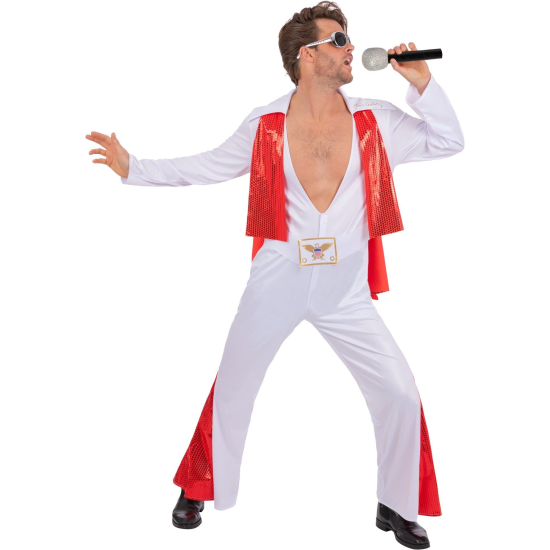 Στολή Ενηλίκων Elvis Jumpsuit L.