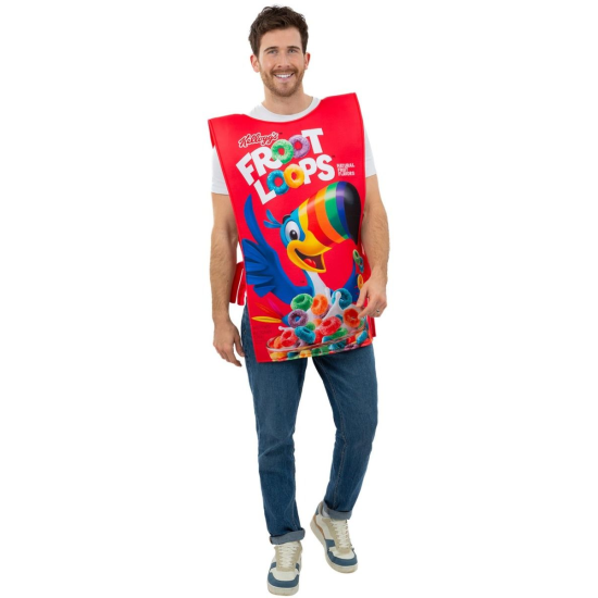 Στολή Μασκότ Ενηλίκων Kelloggs Froot Loops Costume.