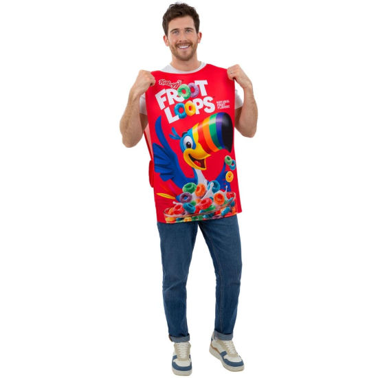Στολή Μασκότ Ενηλίκων Kelloggs Froot Loops Costume.