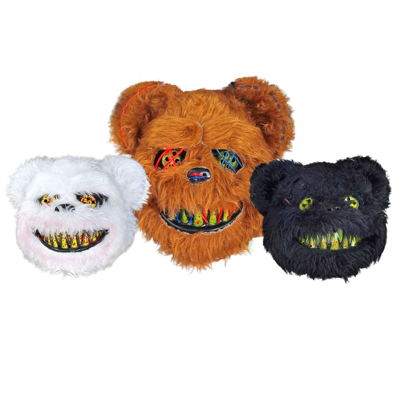 Μάσκα Τριχωτή Αρκούδα 25x25cm