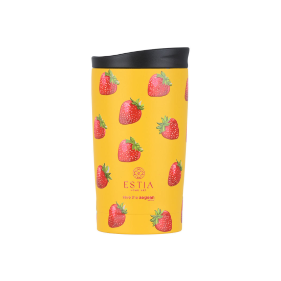 ΘΕΡΜΟΣ TRAVEL MUG SAVE THE AEGEAN 350ml BERRY BRIGHT