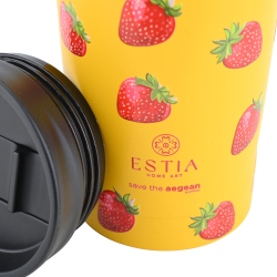 ΘΕΡΜΟΣ TRAVEL MUG SAVE THE AEGEAN 350ml BERRY BRIGHT